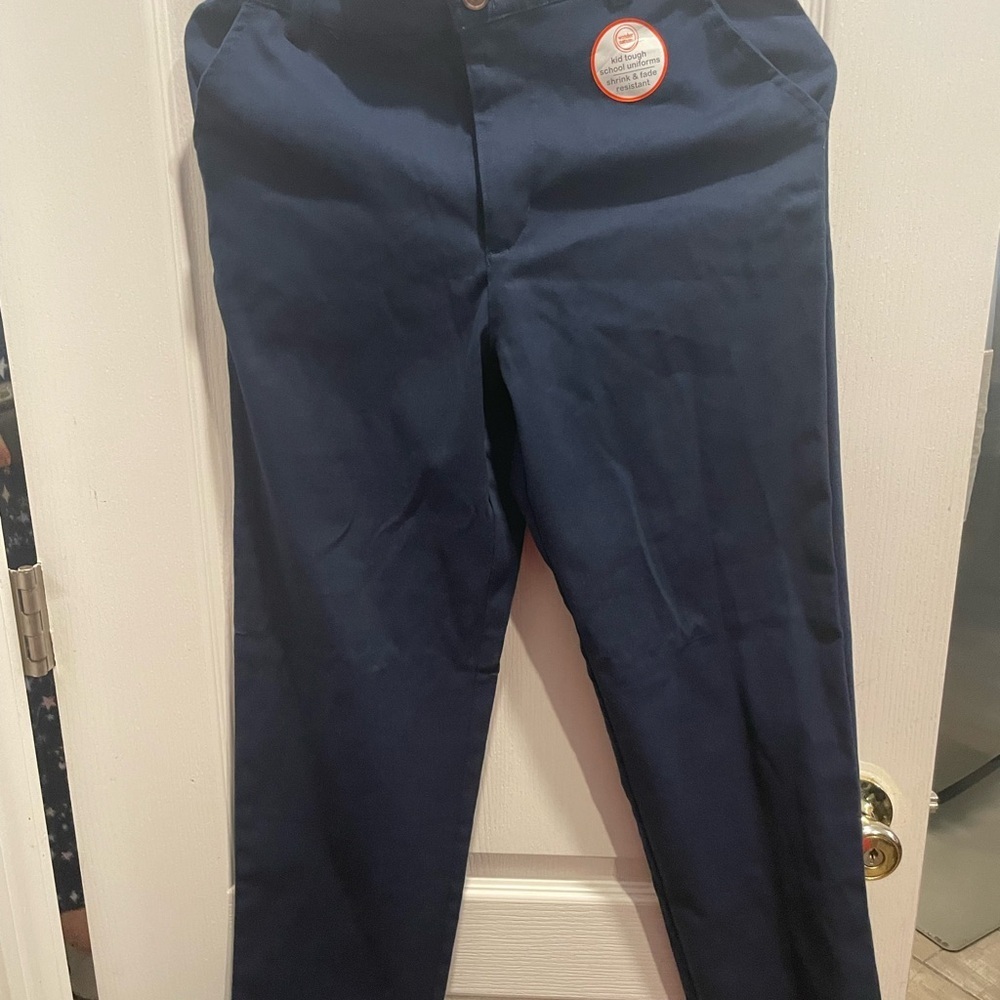 NWT Boys and girls blue school pants SIZE 14